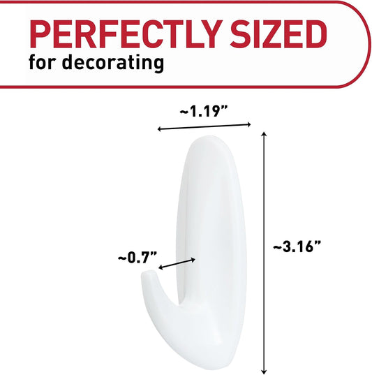 Command Medium Designer Hooks, 9 Hooks, 12 Strips