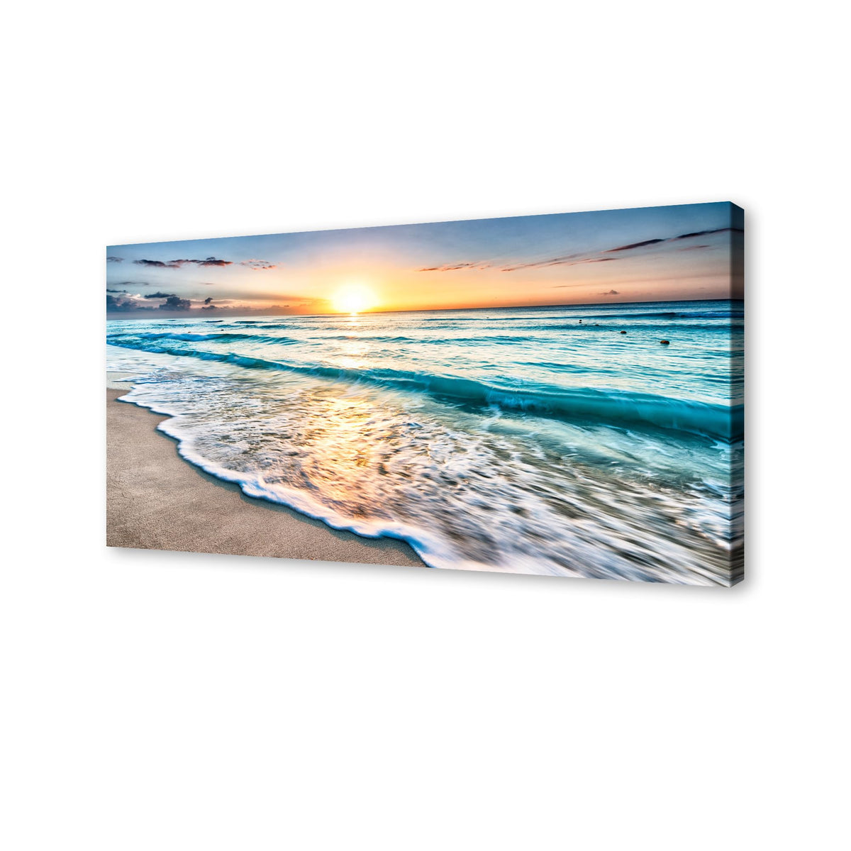 Baisuart A61275 Canvas Prints Abstract Wall Art Print Paintings Grey and Brown Stretched Canvas Wooden Framed for living Room Bedroom and Office Home Decor Artwork XXLarge 30x60inch