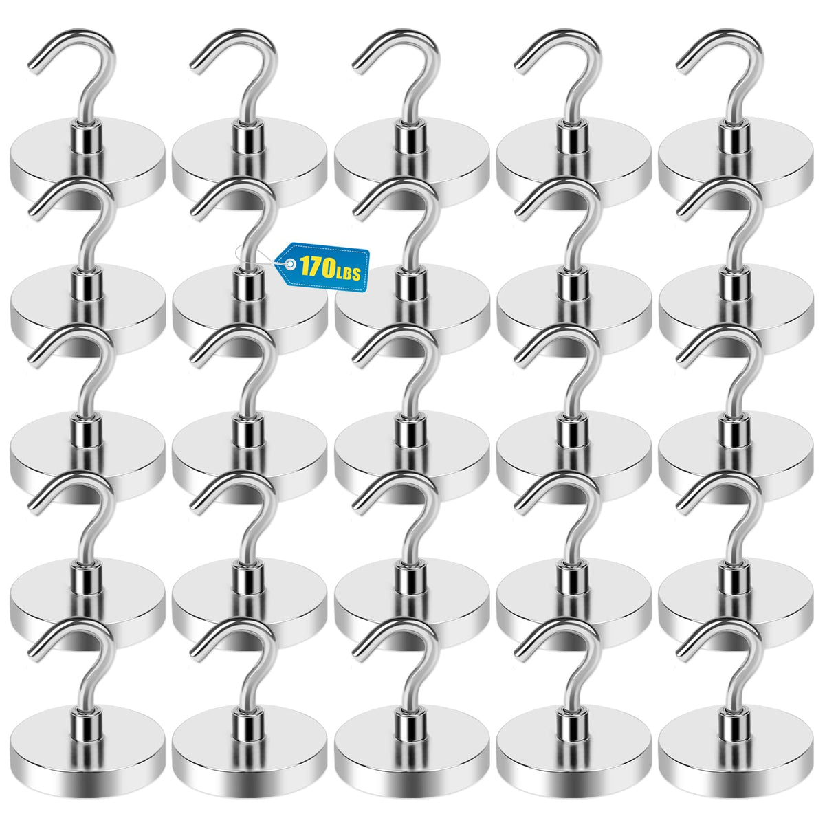 LOVIMAG Magnetic Hooks for Cruise Essentials 2026 Cabins Door 12 Pack-30LBS