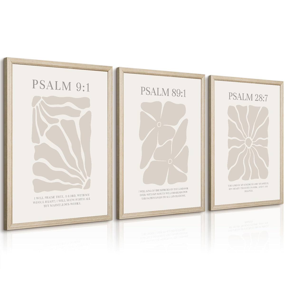 Joocrise Beige Abstract Wall Art Painting Set of 3 Neutral Canvas Wall Art Prints Black Beige Modern Wall Decor Minimalist Art Pictures Abstract Modern Artwork for Room Bedroom 16x24 Inch Unframed
