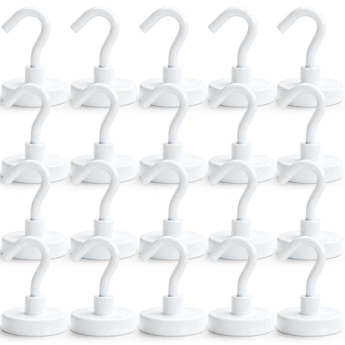 DIYMAG Magnetic Hooks 20pcs 30lbs+ Cruise Essentials 2026 Magnet Hook