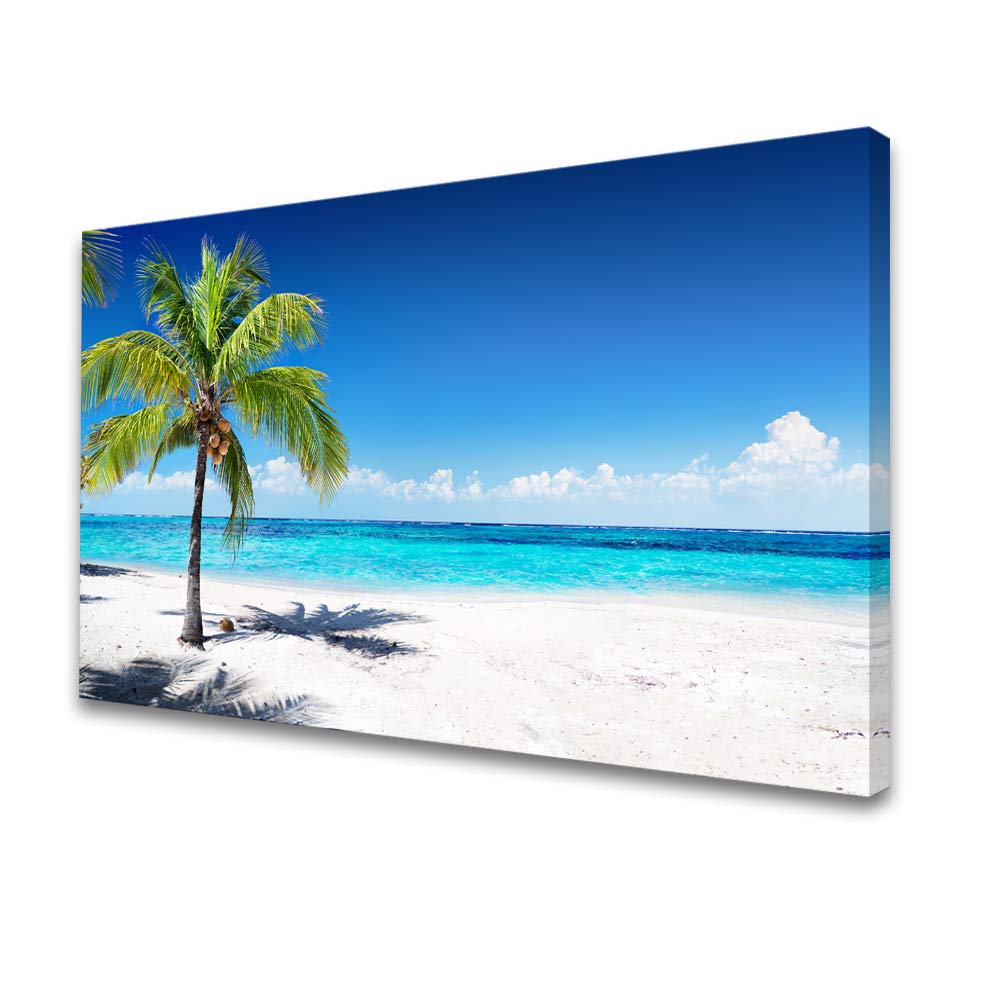 Baisuart A61275 Canvas Prints Abstract Wall Art Print Paintings Grey and Brown Stretched Canvas Wooden Framed for living Room Bedroom and Office Home Decor Artwork XXLarge 30x60inch