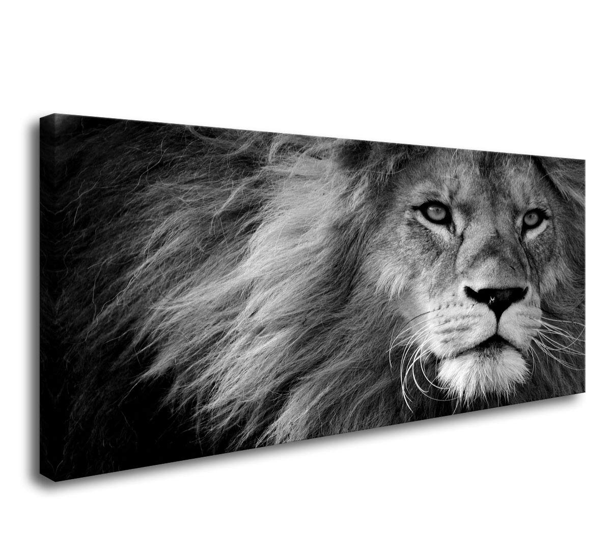 Baisuart A61275 Canvas Prints Abstract Wall Art Print Paintings Grey and Brown Stretched Canvas Wooden Framed for living Room Bedroom and Office Home Decor Artwork XXLarge 30x60inch