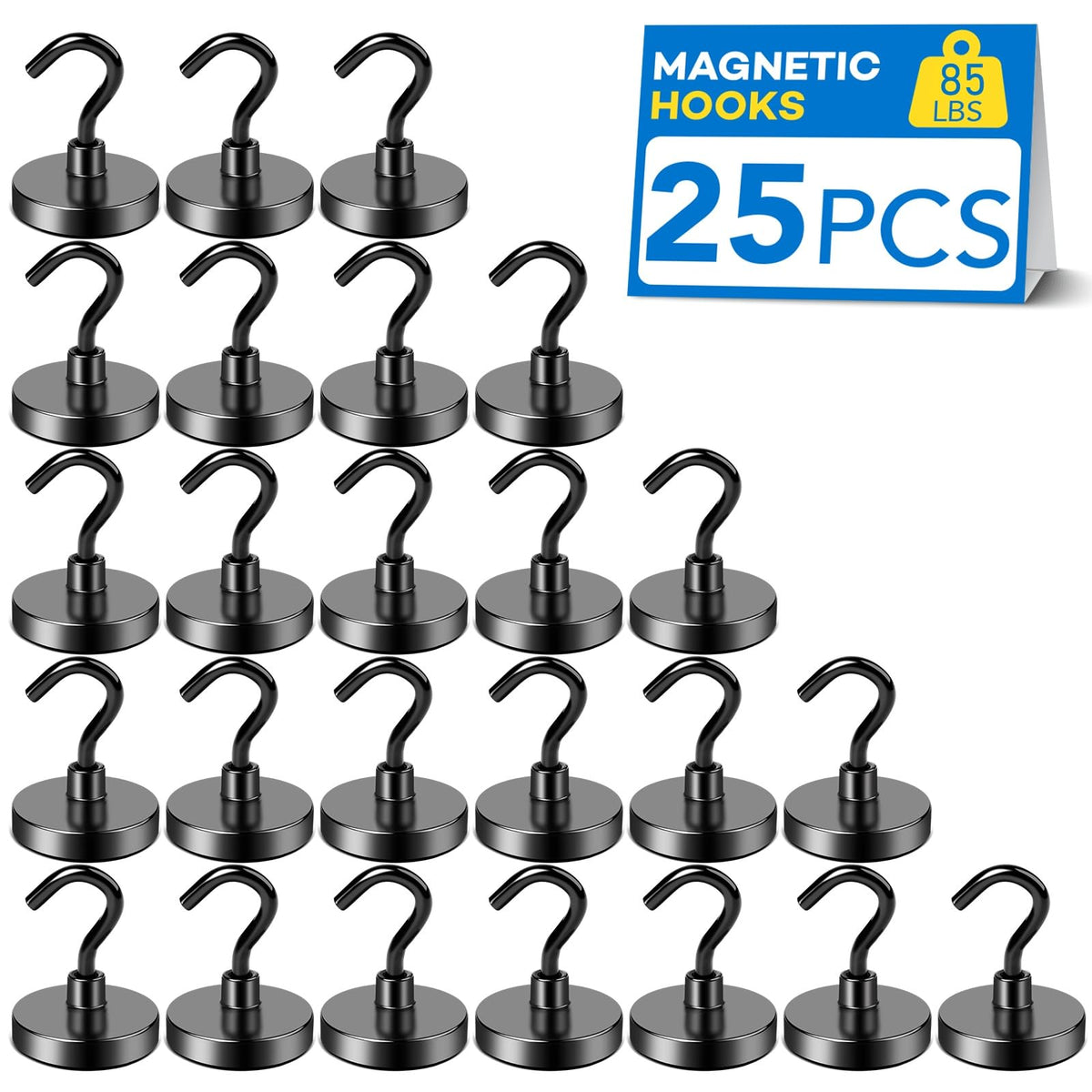 LOVIMAG Magnetic Hooks for Cruise Essentials 2026 Cabins Door 12 Pack-30LBS