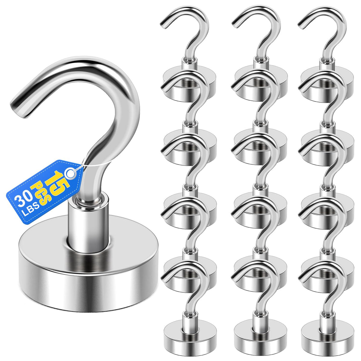 LOVIMAG Magnetic Hooks for Cruise Essentials 2026 Cabins Door 12 Pack-30LBS