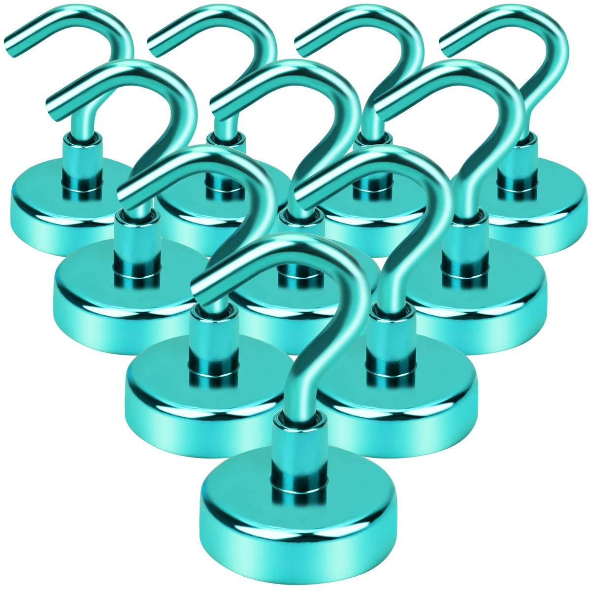 DIYMAG Magnetic Hooks 20pcs 30lbs+ Cruise Essentials 2026 Magnet Hook