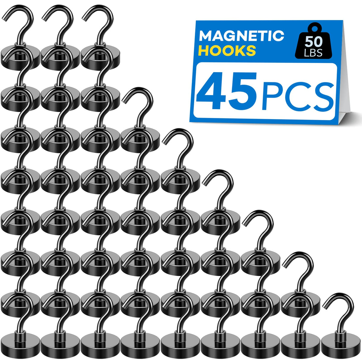 LOVIMAG Magnetic Hooks for Cruise Essentials 2026 Cabins Door 12 Pack-30LBS