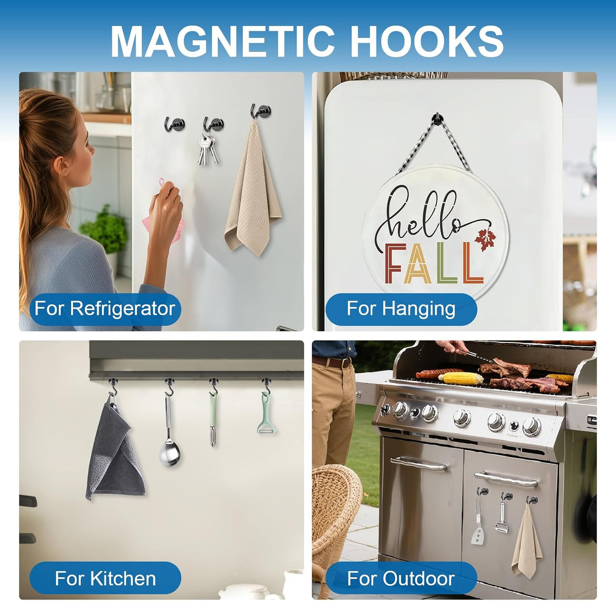 LOVIMAG Magnetic Hooks for Cruise Essentials 2026 Cabins Door 12 Pack-30LBS