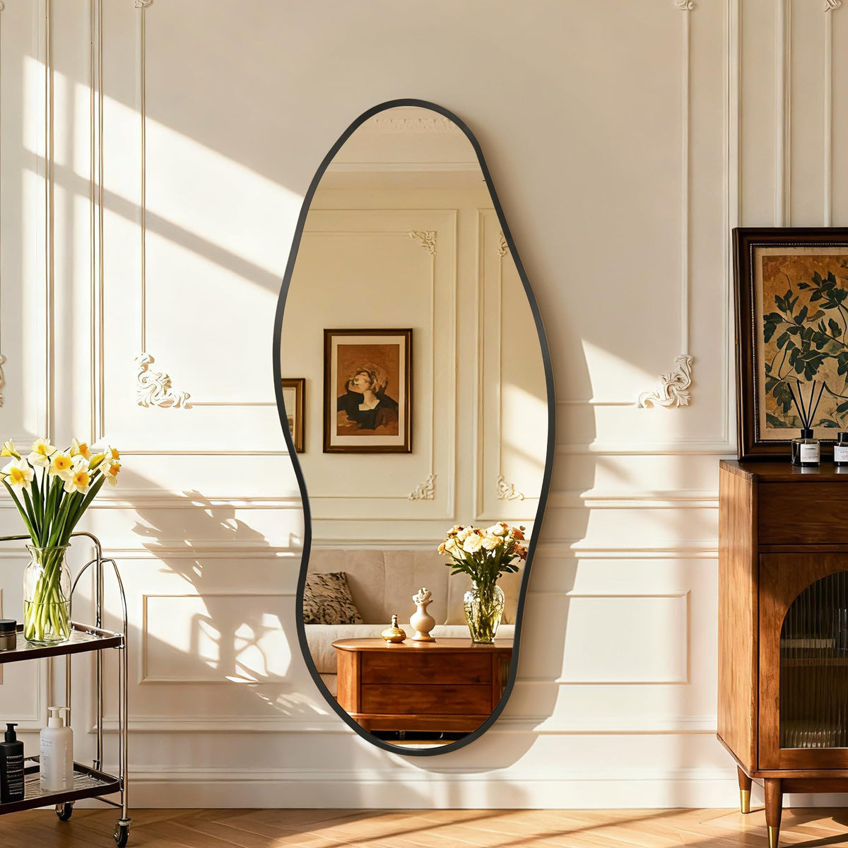 Bathroom Mirror for Over Sink-Black Room Decor Wall Mirror 22"x 36"