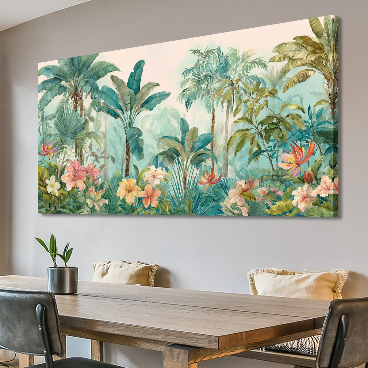 BewDalky Abstract Coastal Beach Wall Art Blue Ocean Waves Canvas Prints Modern Minimalist Landscape Painting Seascape Pictures Artwork for Living Room Bedroom Bathroom Beachy House Wall Decor 20"x40"
