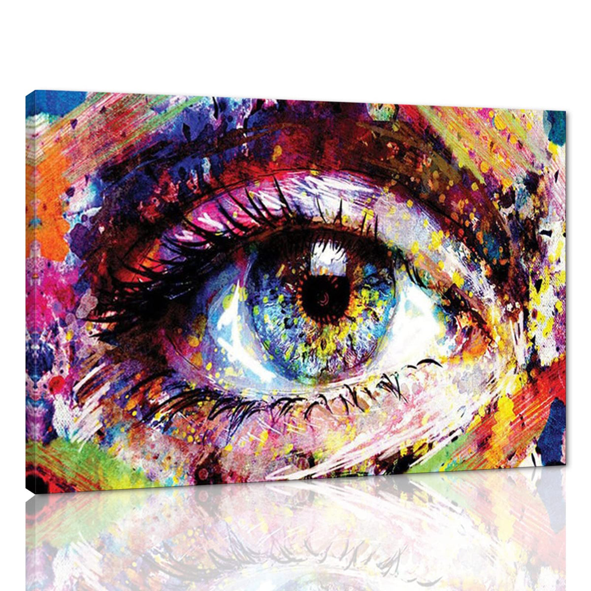 Banksy Wall Art Graffiti Street Giclee Canvas Paintings Poster and Prints Kid Wall Pictures girl Figure Street Picture Artwork Modern Framed Art for Home Wall Decor 24”Wx36”H