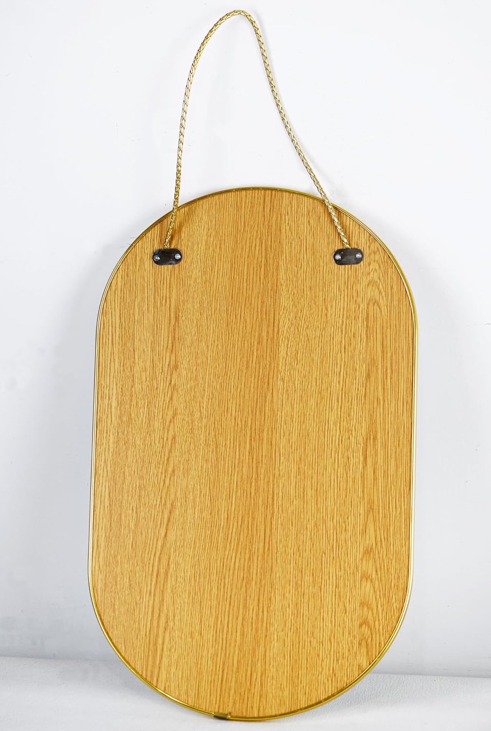 YCHMIR Oval Wall Mirror, Gold, Oval Shape
