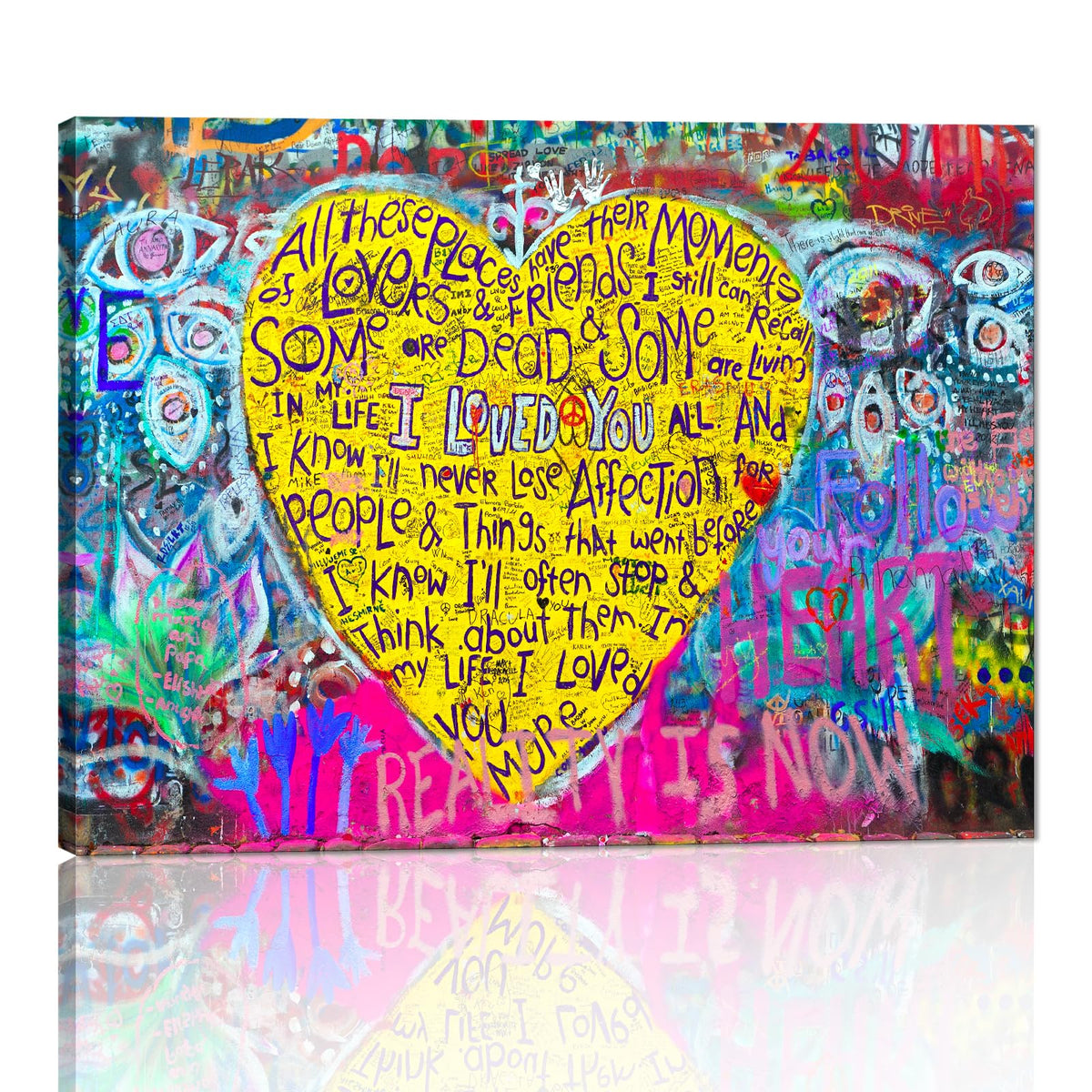 Banksy Wall Art Graffiti Street Giclee Canvas Paintings Poster and Prints Kid Wall Pictures girl Figure Street Picture Artwork Modern Framed Art for Home Wall Decor 24”Wx36”H