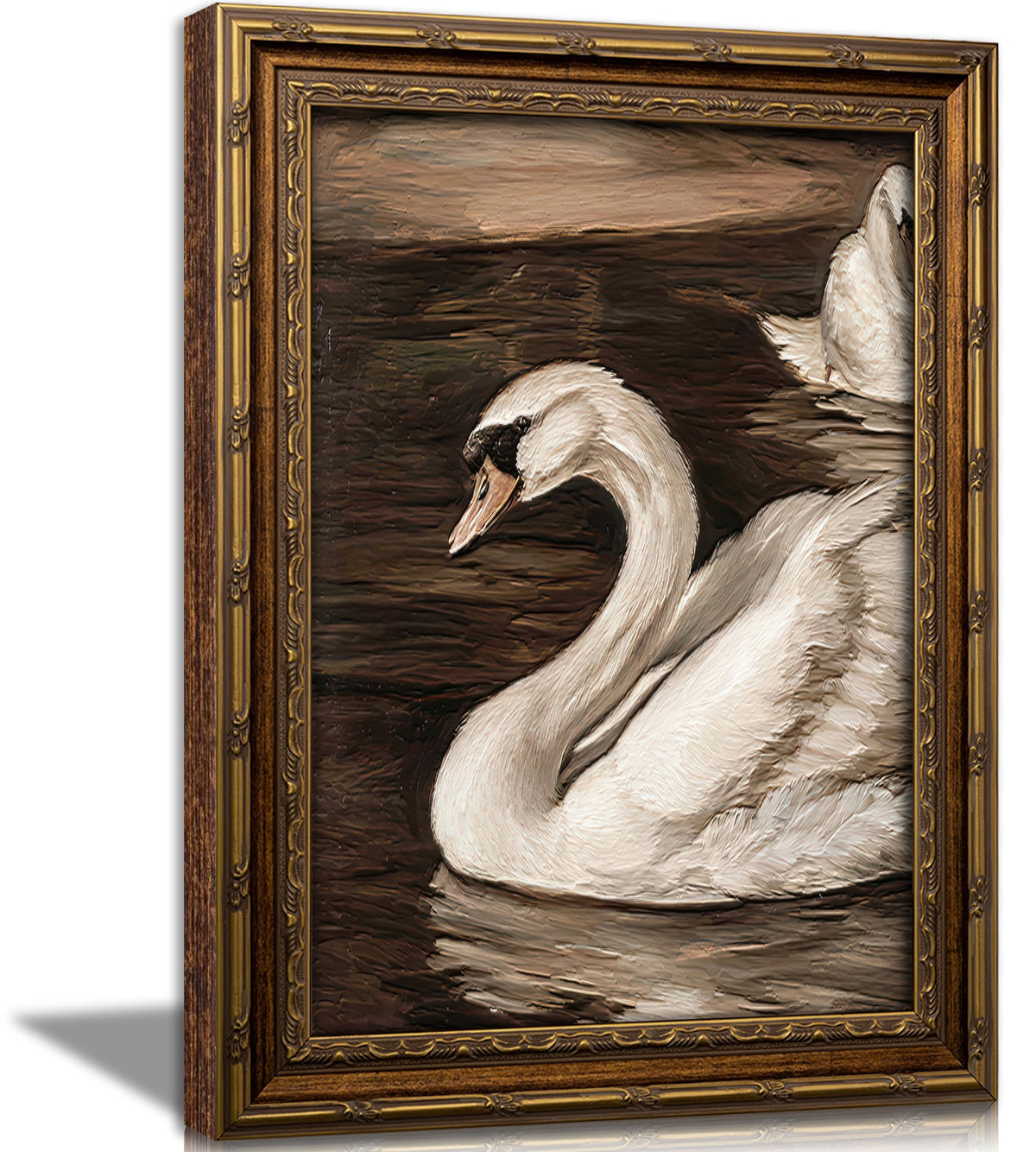 CXYWDHVO Vintage Butterfly Framed Wall Art, Antique Oil Painting, 9x11 Inch